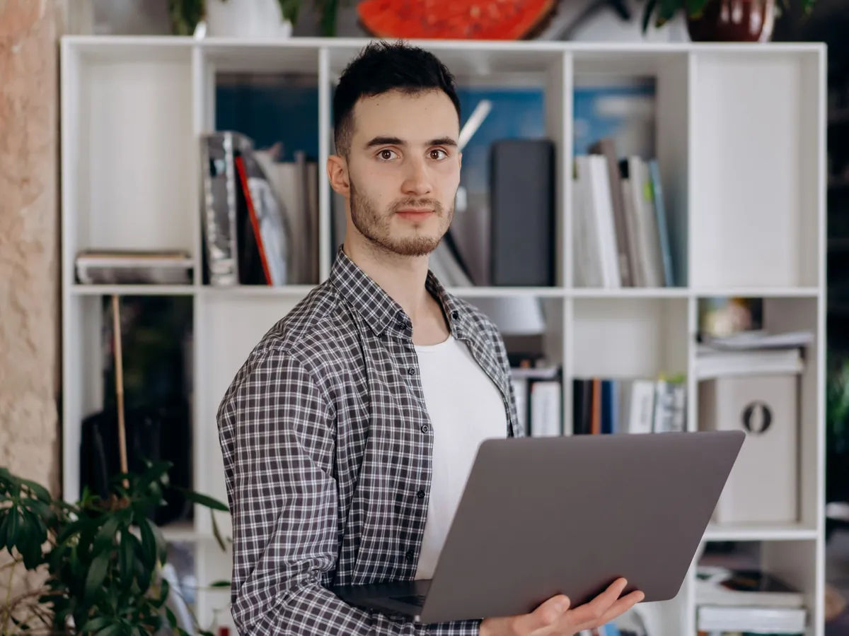 Entrepreneur reviewing LLC formation documents